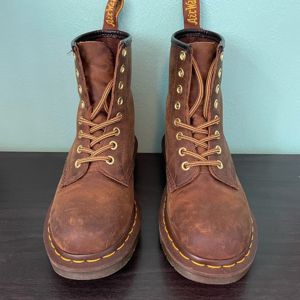 Dr. Martens Brown Leather Boots
